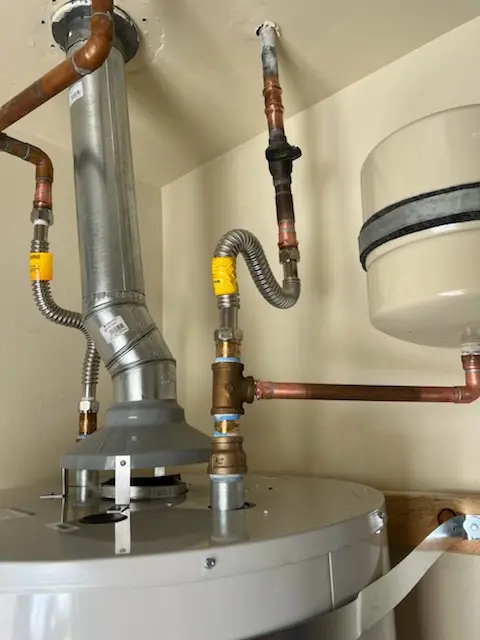 Water heater installation and plumbing repair in Dixie Belle